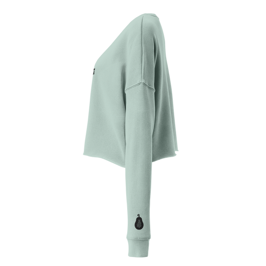 BASIC CROP-SWEATSHIRT