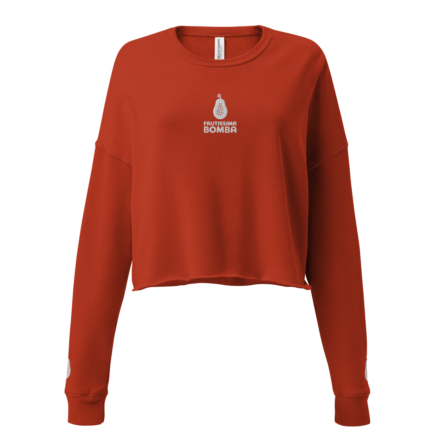 BASIC CROP-SWEATSHIRT