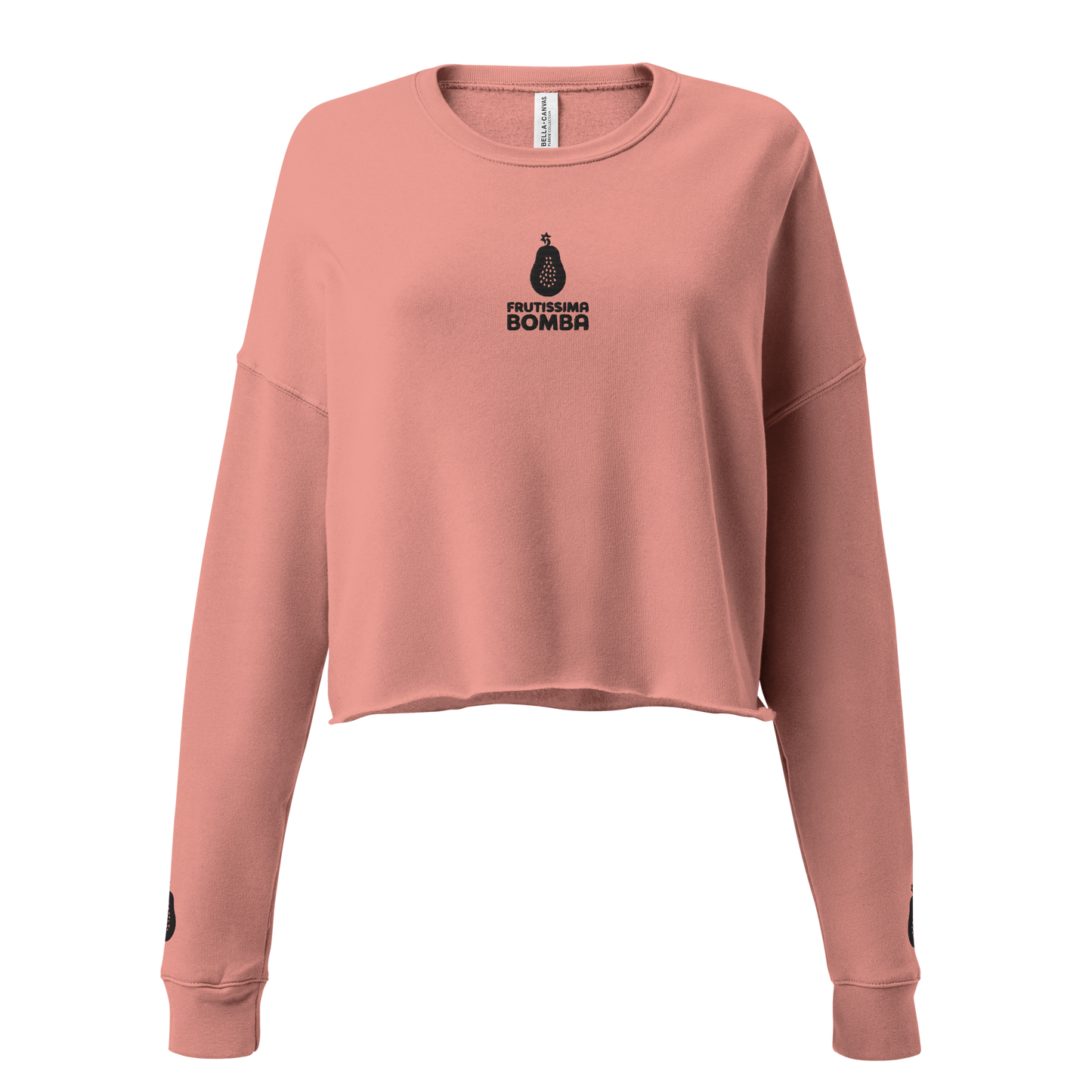 BASIC CROP-SWEATSHIRT