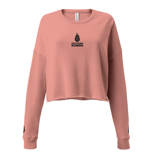 BASIC CROP-SWEATSHIRT