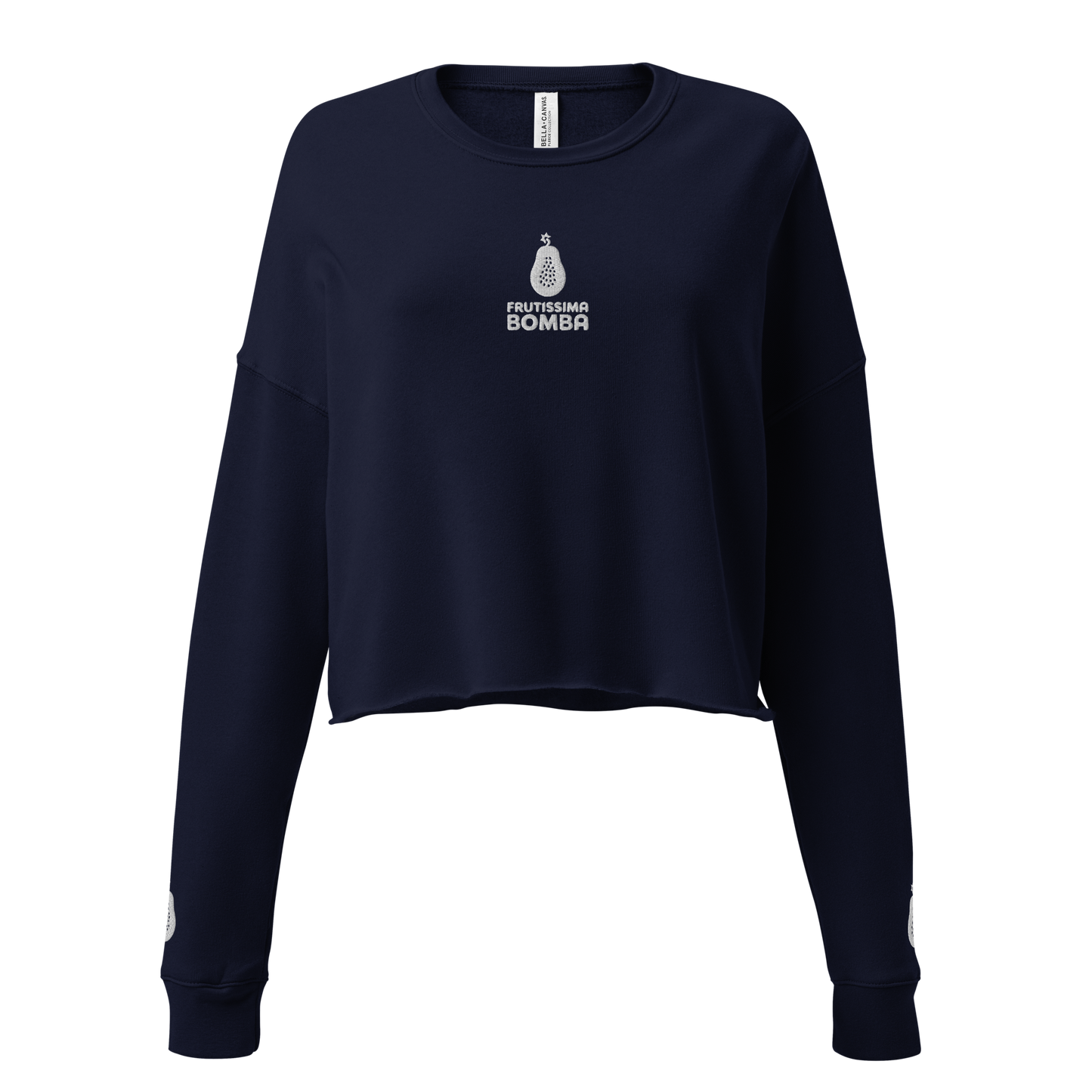 BASIC CROP-SWEATSHIRT